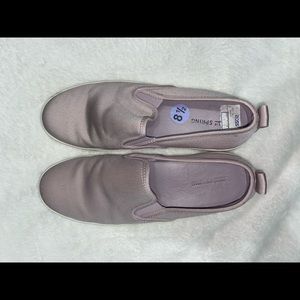 Light Purple Slip-On Sneakers